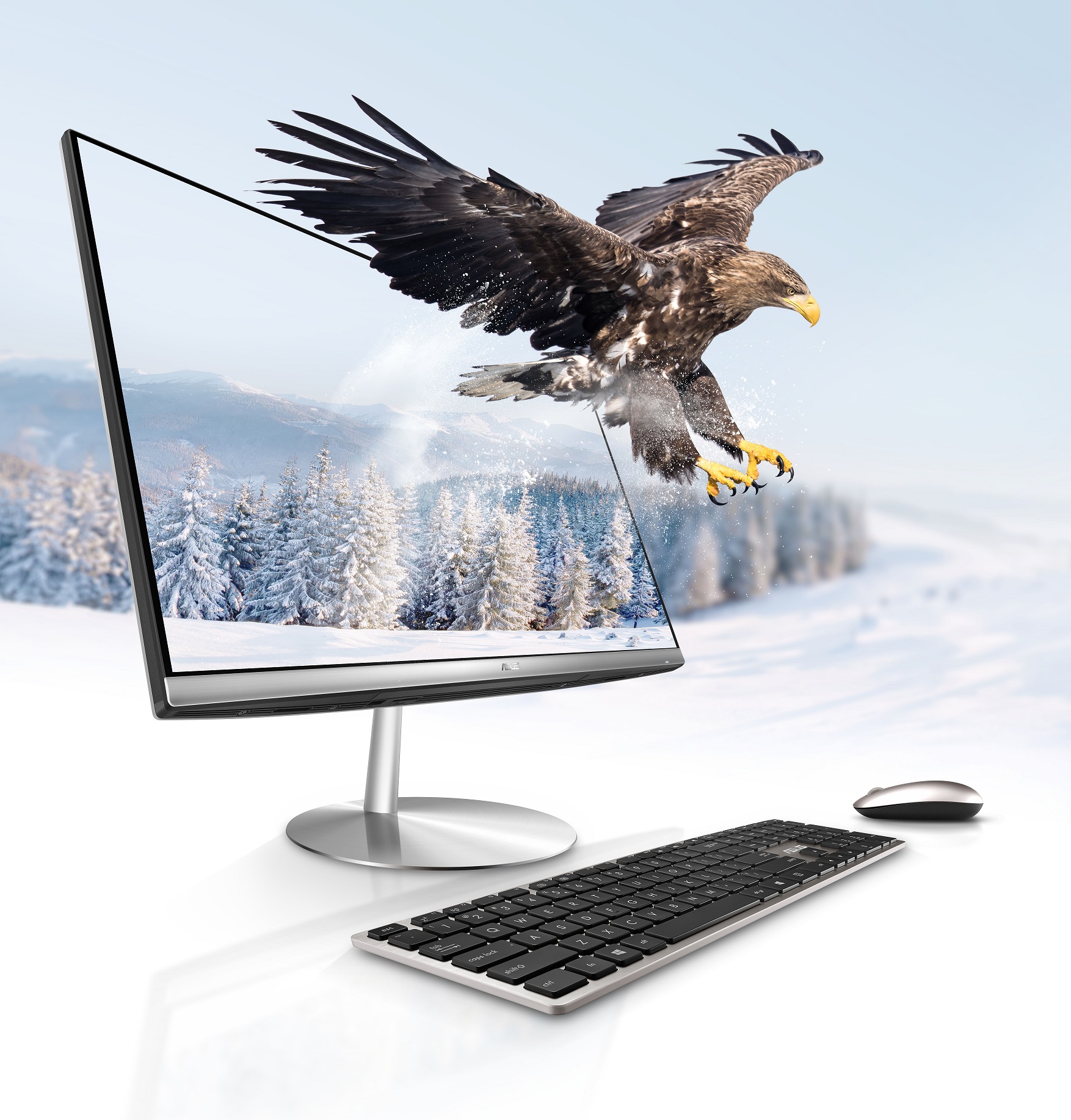 ASUS Zen AiO ZN242搭載第七代Intel Core i5四核心處理器，並內建電競等級的NVIDIA GeForce GTX1050顯示卡，使用者無時無刻均可坐享無與倫比的繪圖運算表現。